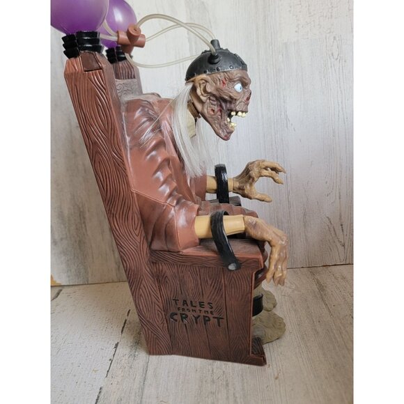 Vintage AS IS tales from the crypt crypt keeper electric chair Halloween prop - Picture 4 of 11